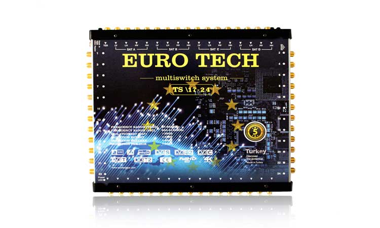 تست سالم بودن سوئیچر ماهواره